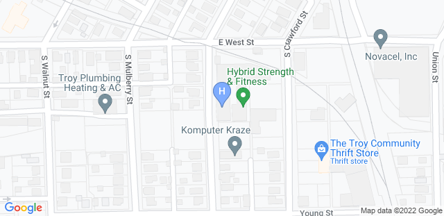 Map to Hybrid Strength & Fitness